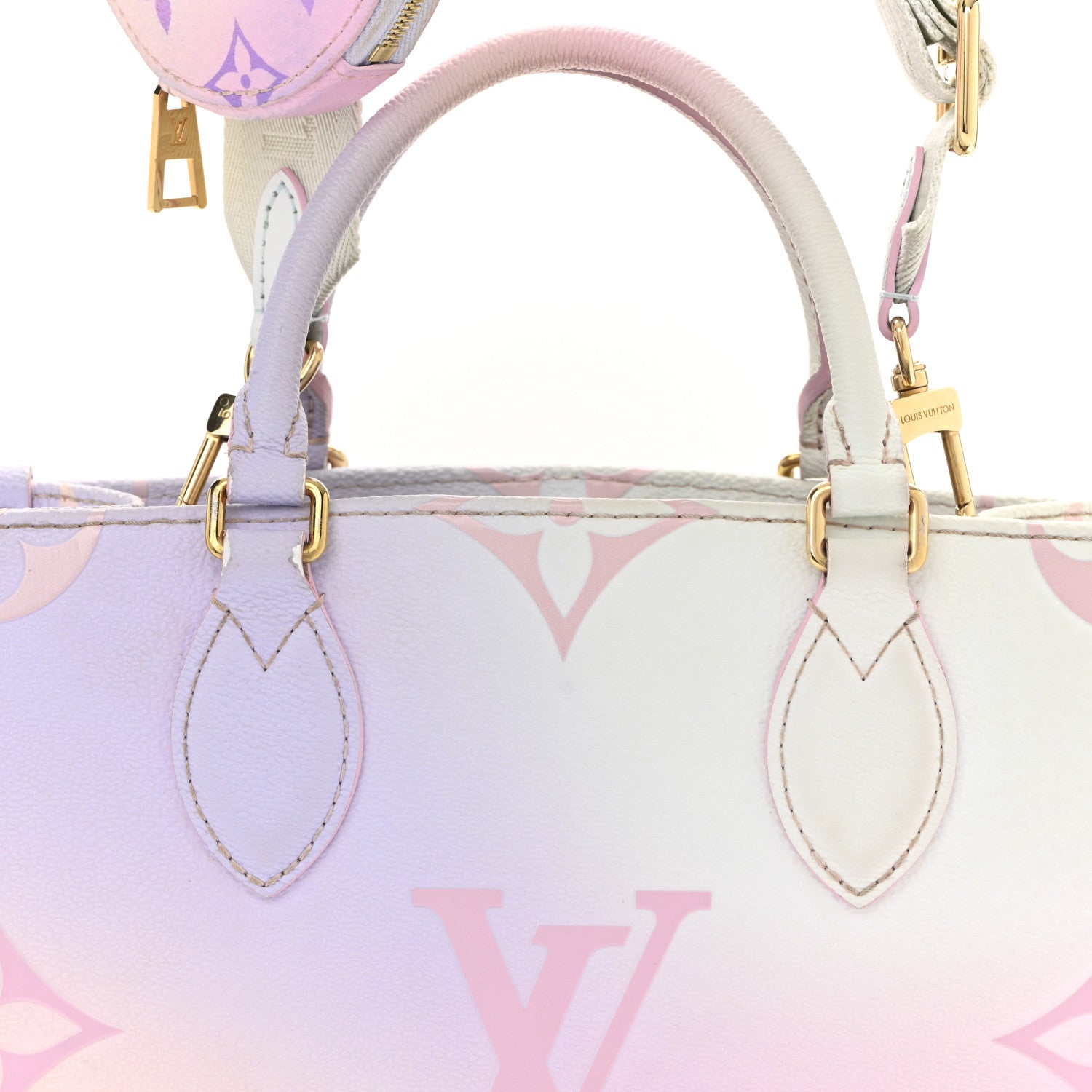 Monogram Giant Spring In The City Onthego PM Sunrise Pastel