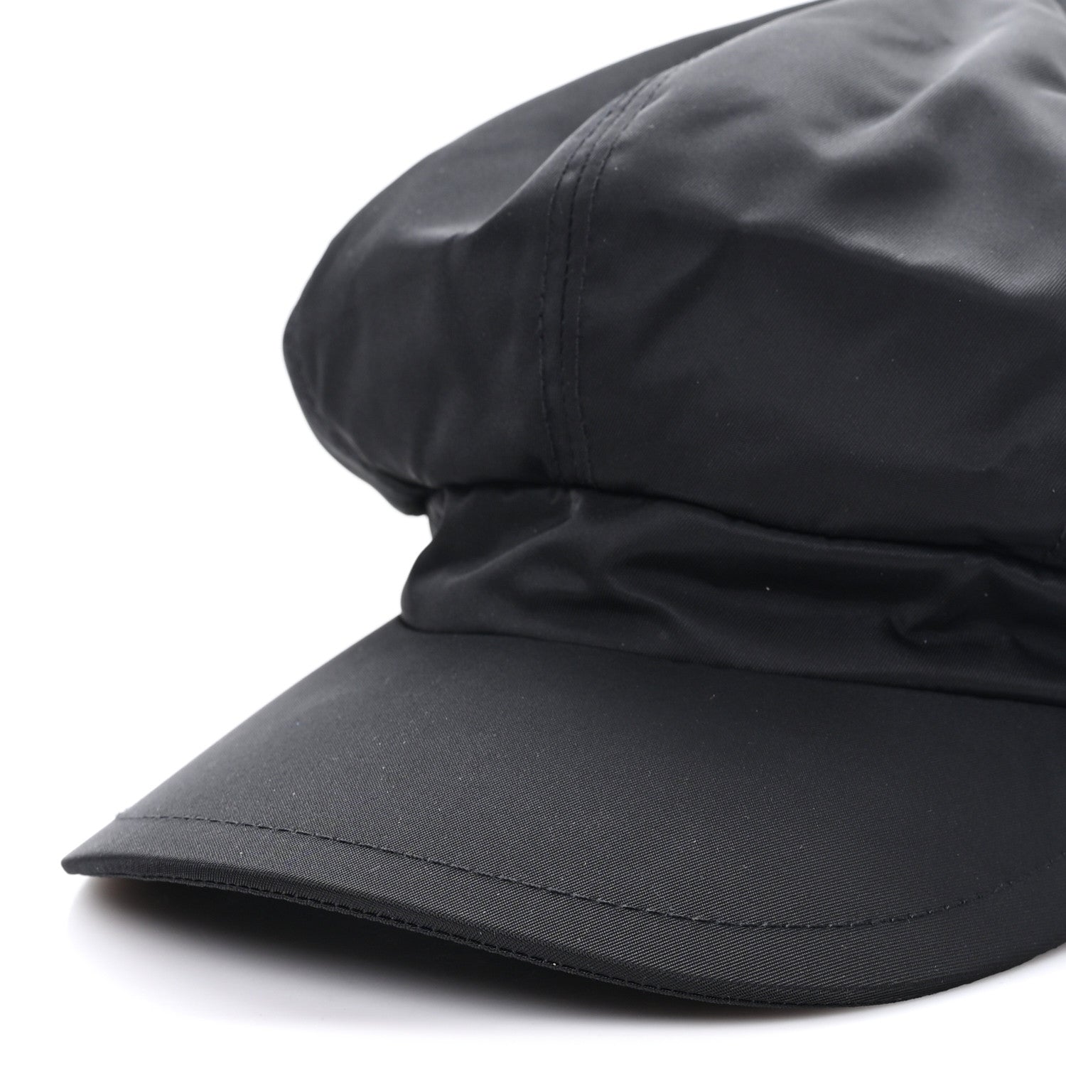Re-Nylon Newsboy Hat S Black
