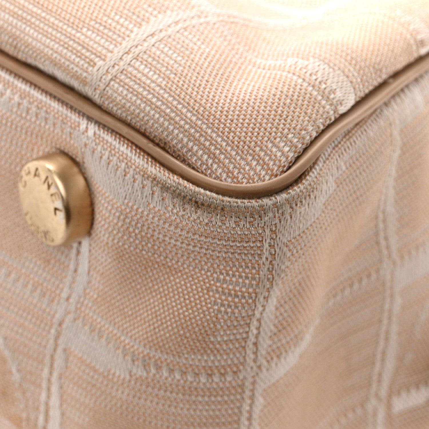 Nylon Travel Bowler Beige