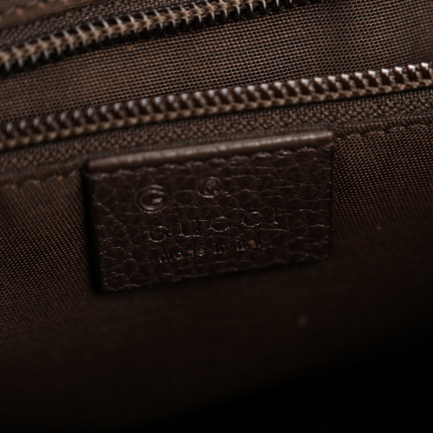 Monogram Flap Messenger Bag Beige Dark Brown