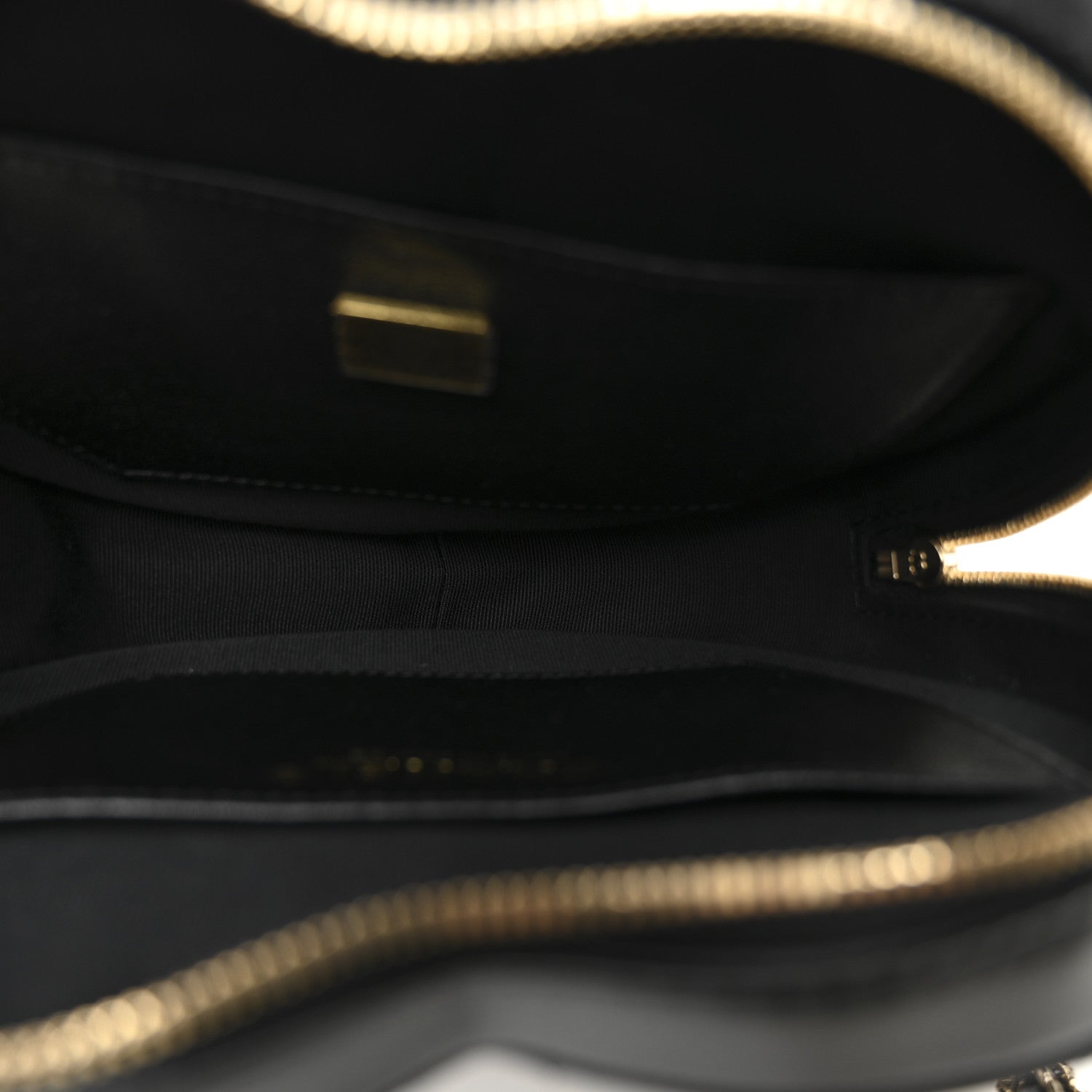 Lambskin Quilted Large CC In Love Heart Bag Black