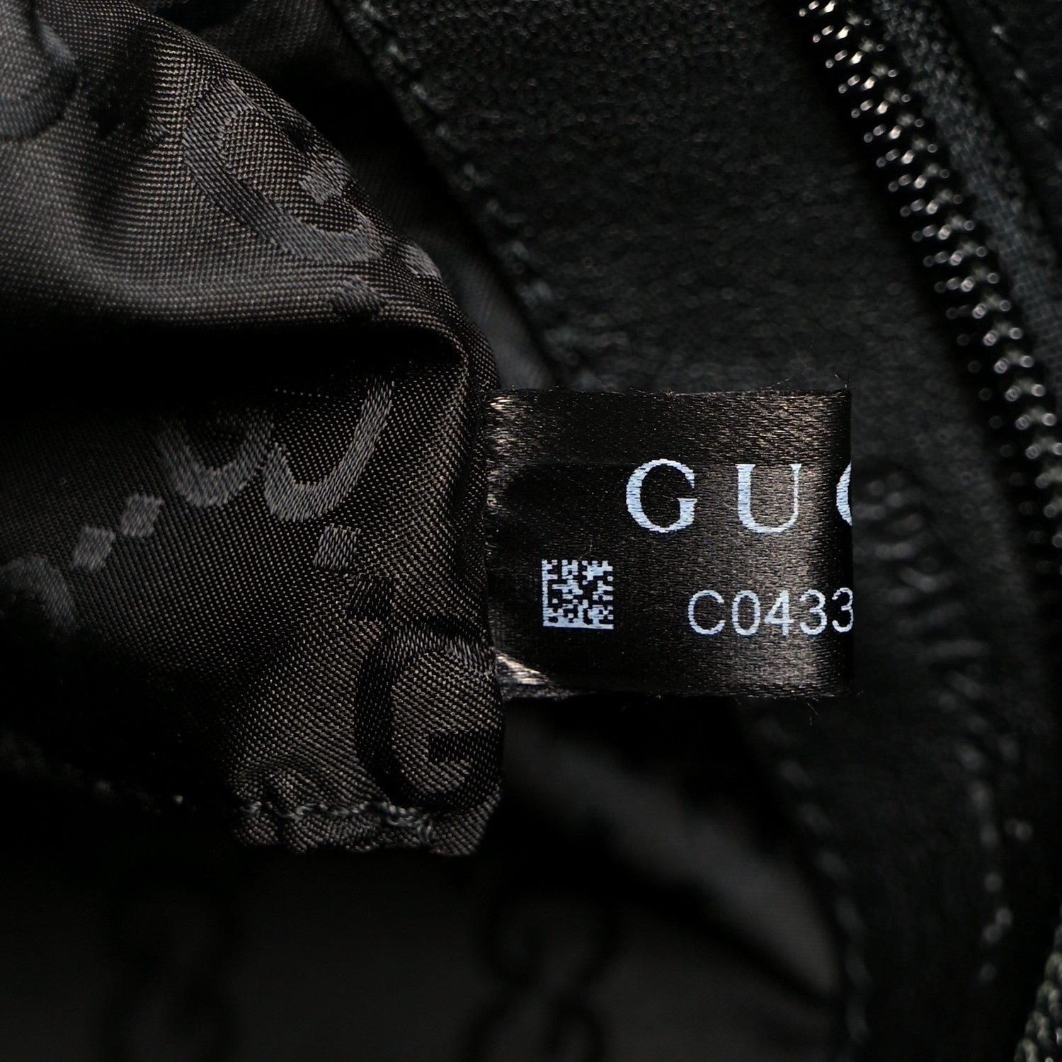 Nylon Logo Tote Black