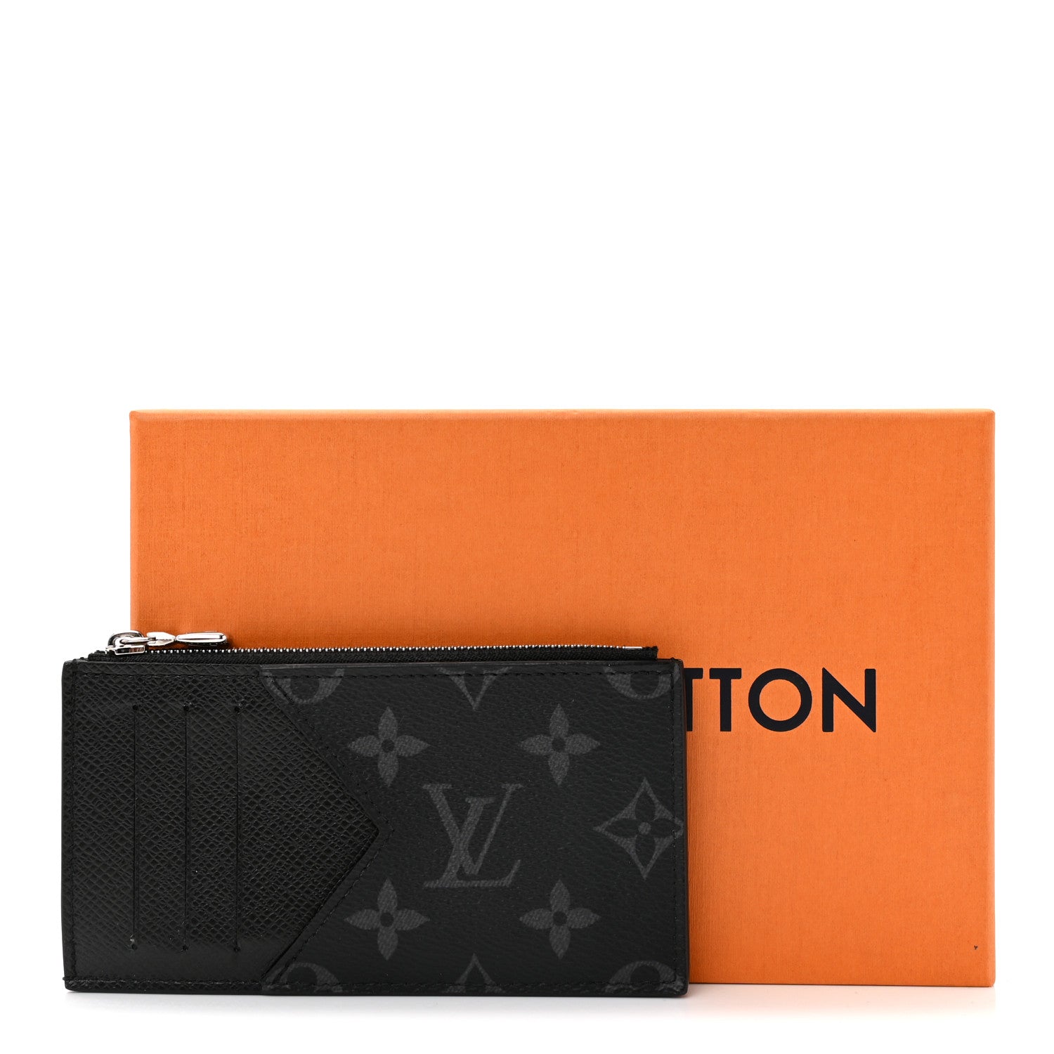 Monogram Eclipse Taiga Coin Card Holder