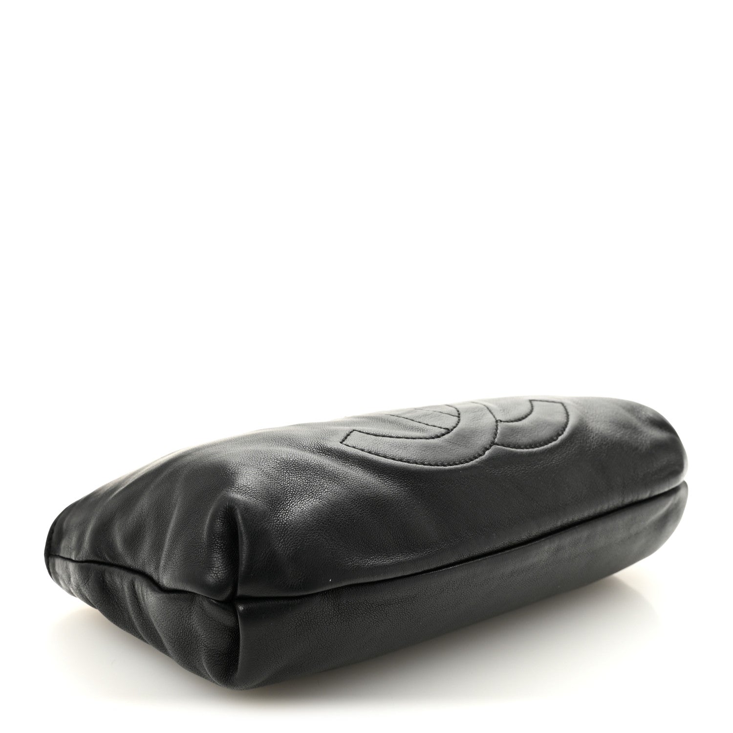Lambskin Soft Chain Pochette Black