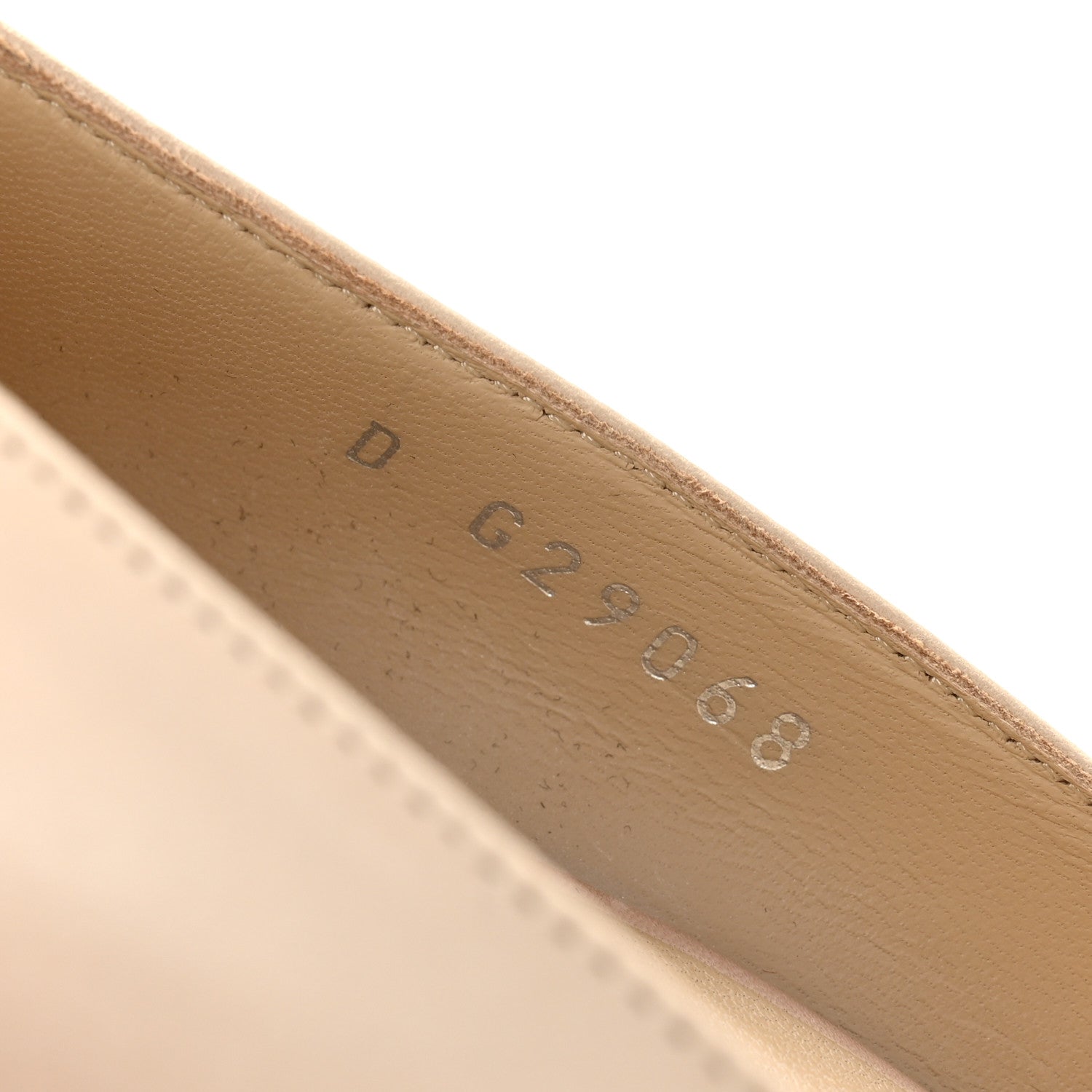 Calfskin CC Cap Toe Platform Chain Pumps 39 Beige Black