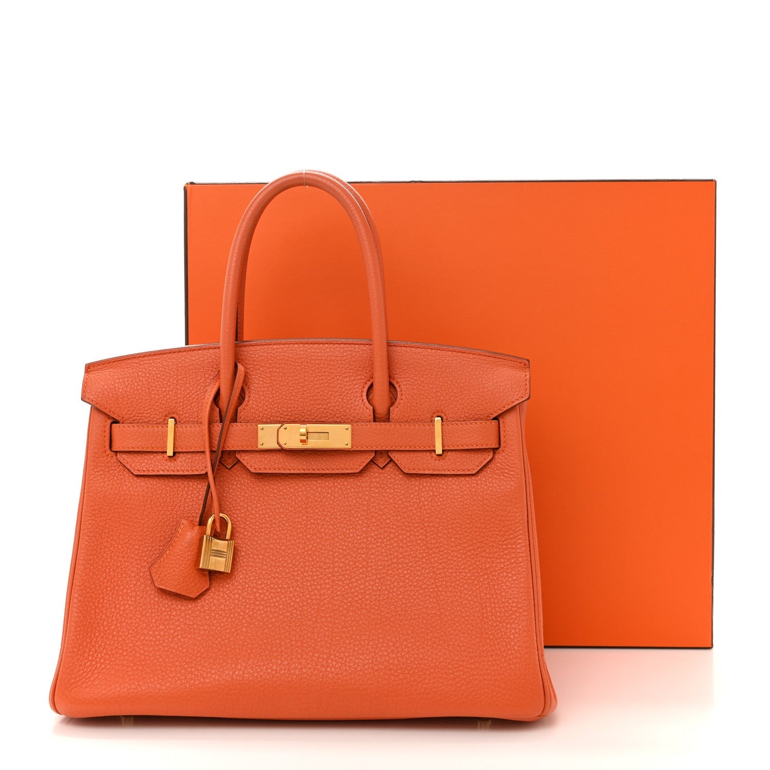 Togo Birkin 30 Orange