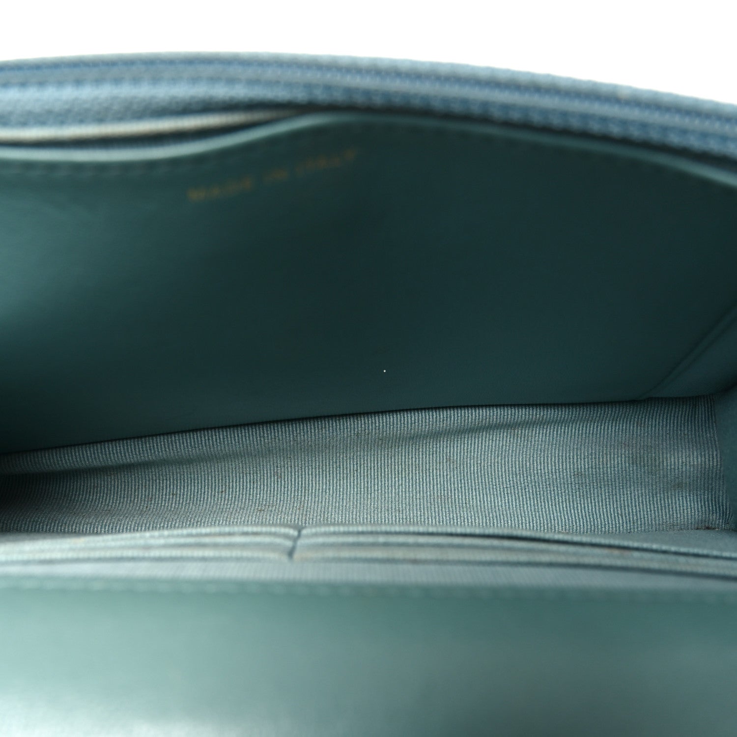 Lambskin Quilted Chanel 19 Wallet On Chain WOC Green