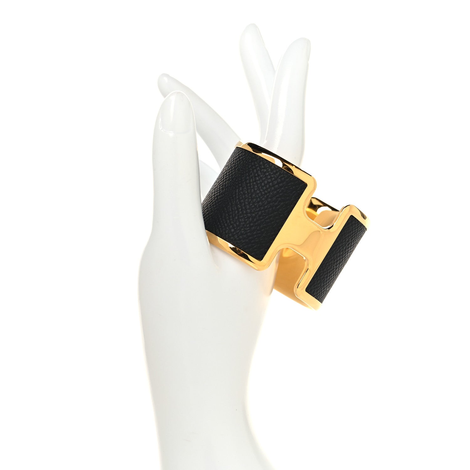 Epsom Olympe Cuff Bracelet Black