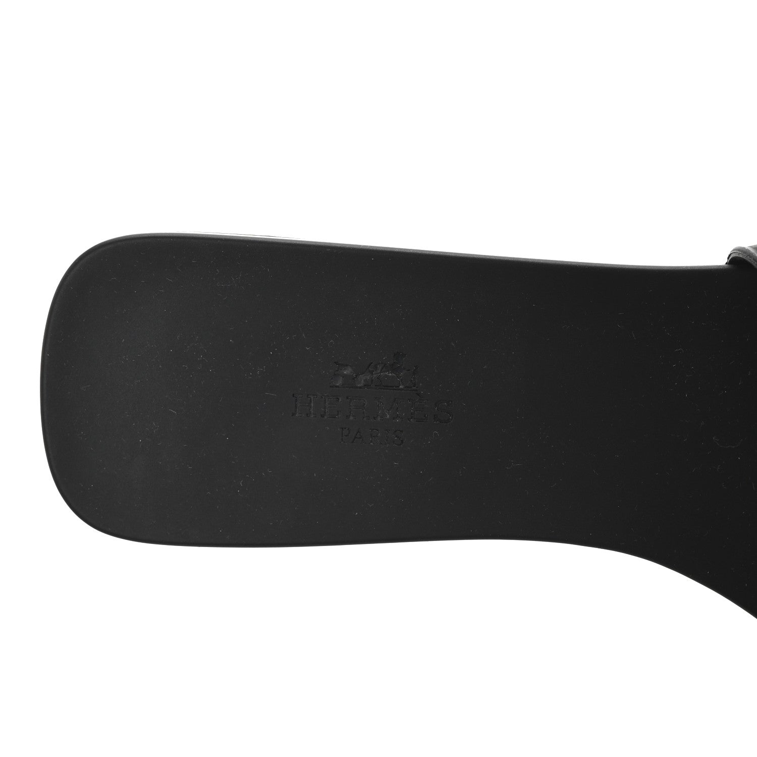 Rubber Aloha Sandals 39 Black