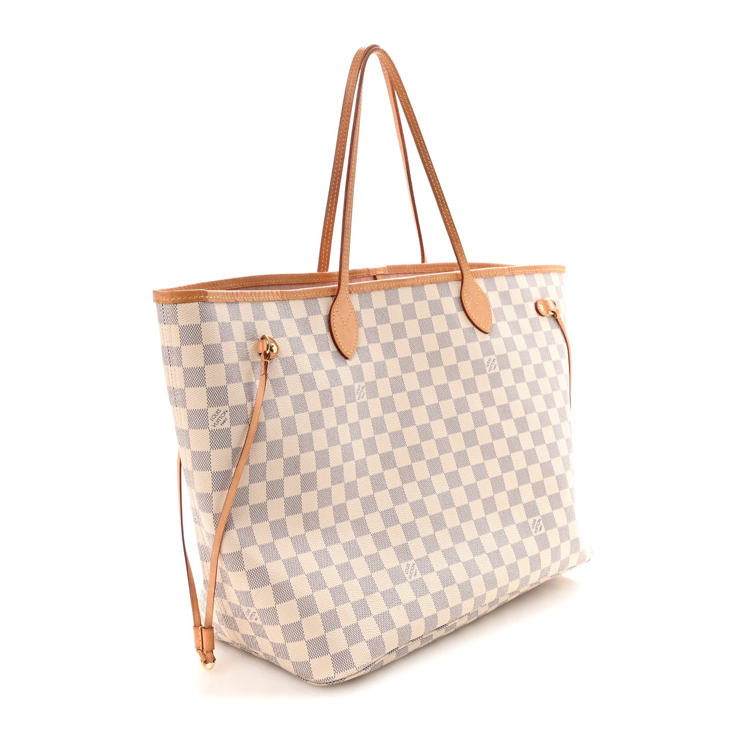 Damier Azur Neo Neverfull GM Rose Ballerine