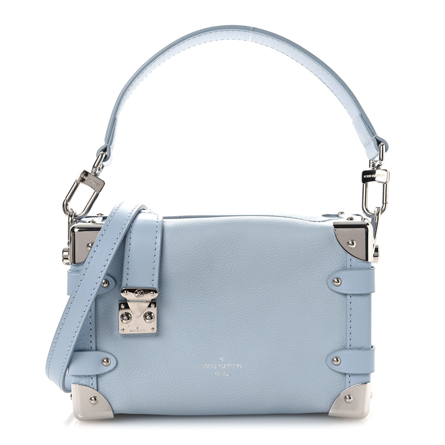 Calfskin Side Trunk PM Blue