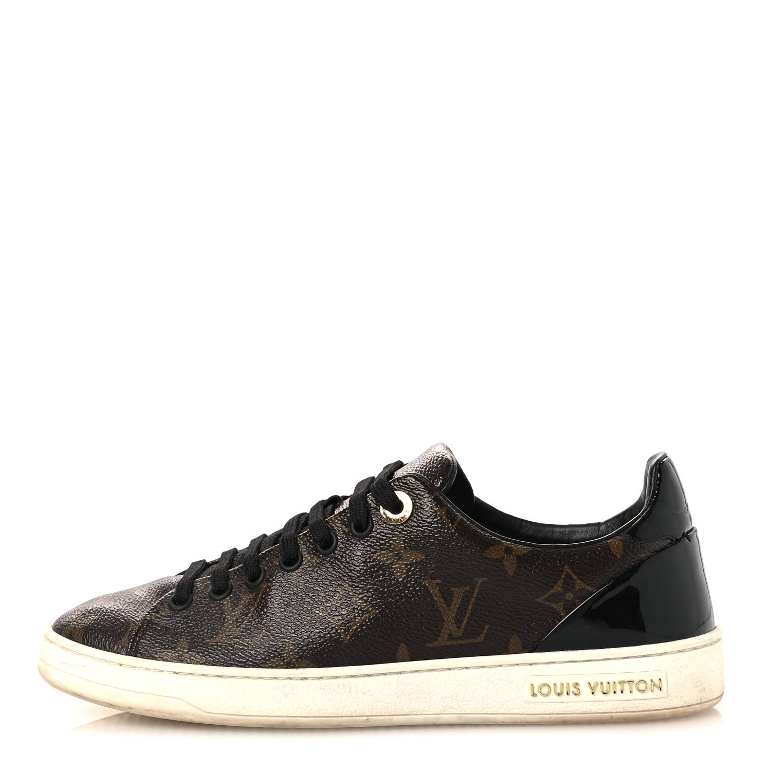 Patent Monogram Frontrow Sneakers 37