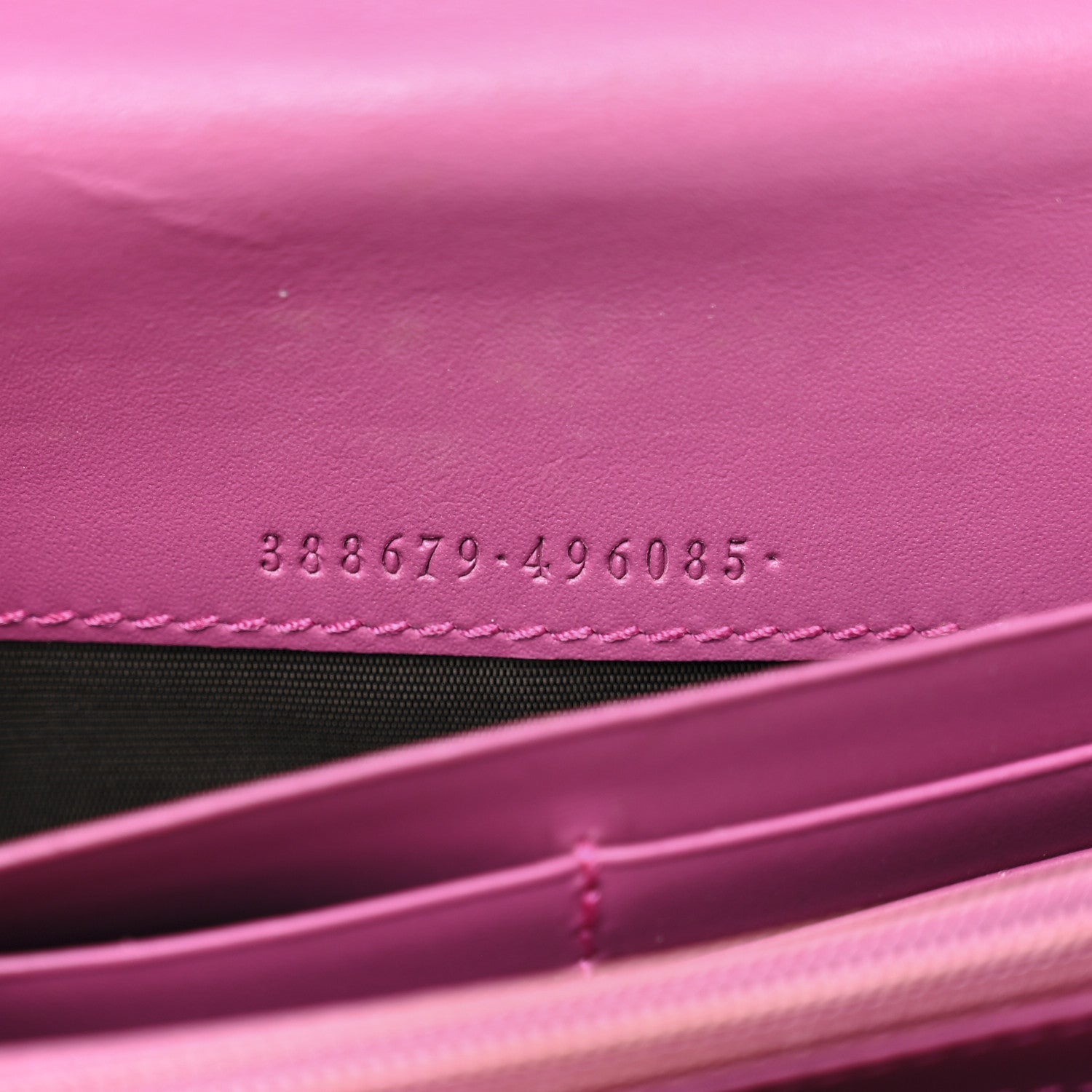 Guccissima Signature Bowy Continental Wallet Peonia Flower