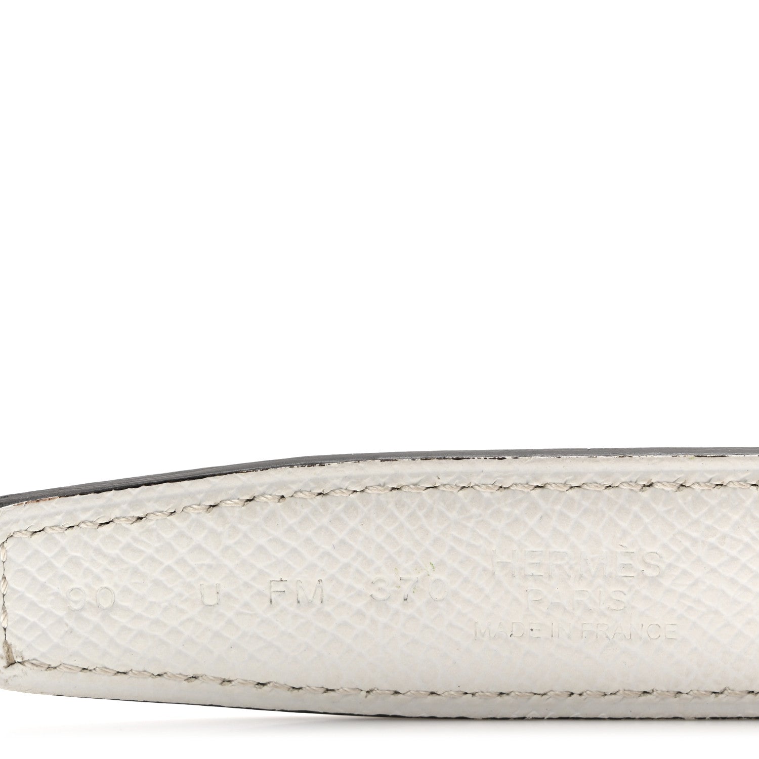 Swift Epsom 32mm Belt Strap 90 36 Etoupe White