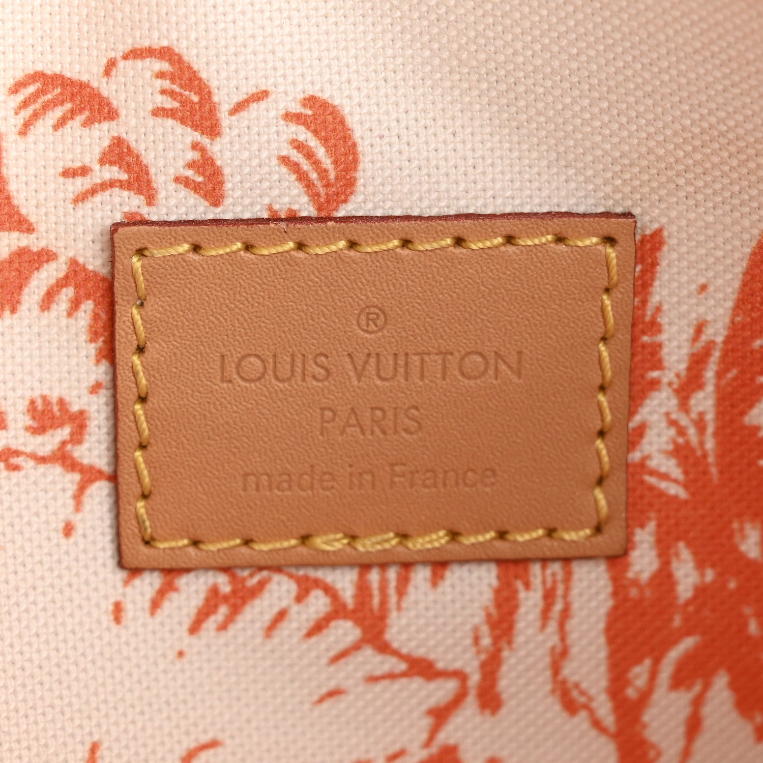 Monogram Giant By The Pool 2.0 Neverfull MM Coral