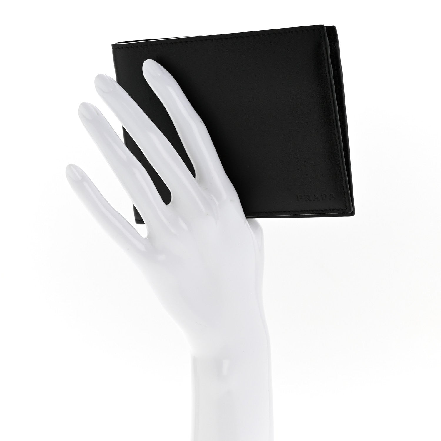 Soft Calf Bi-Fold Wallet Black
