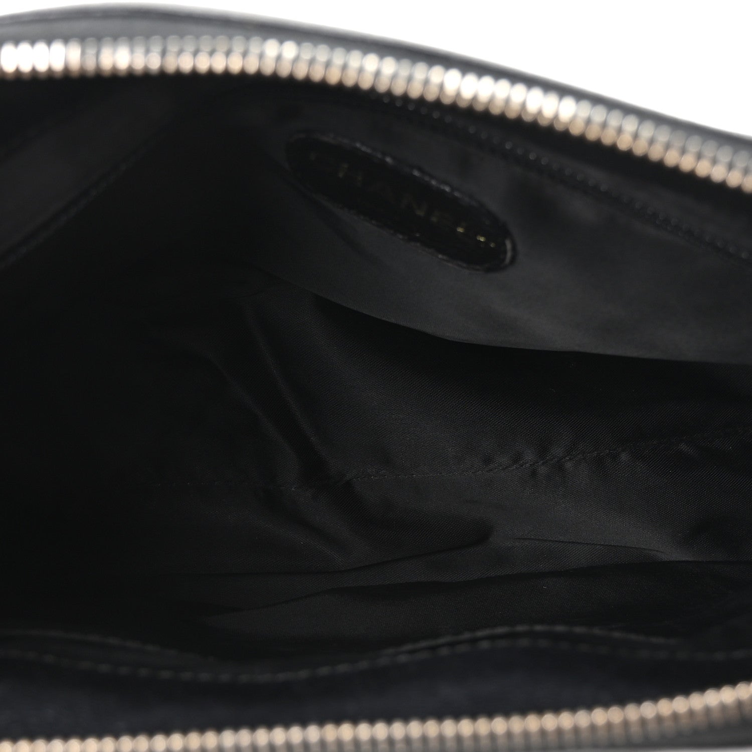 Caviar Flap Shoulder Bag Black
