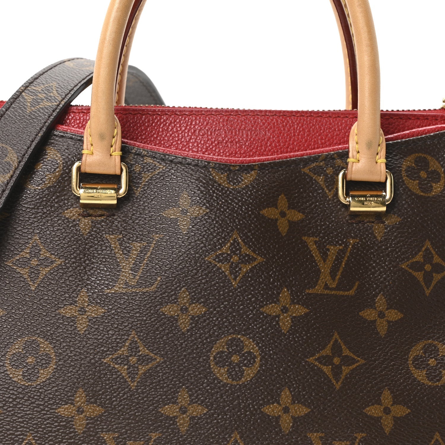 Monogram Pallas BB Cherry