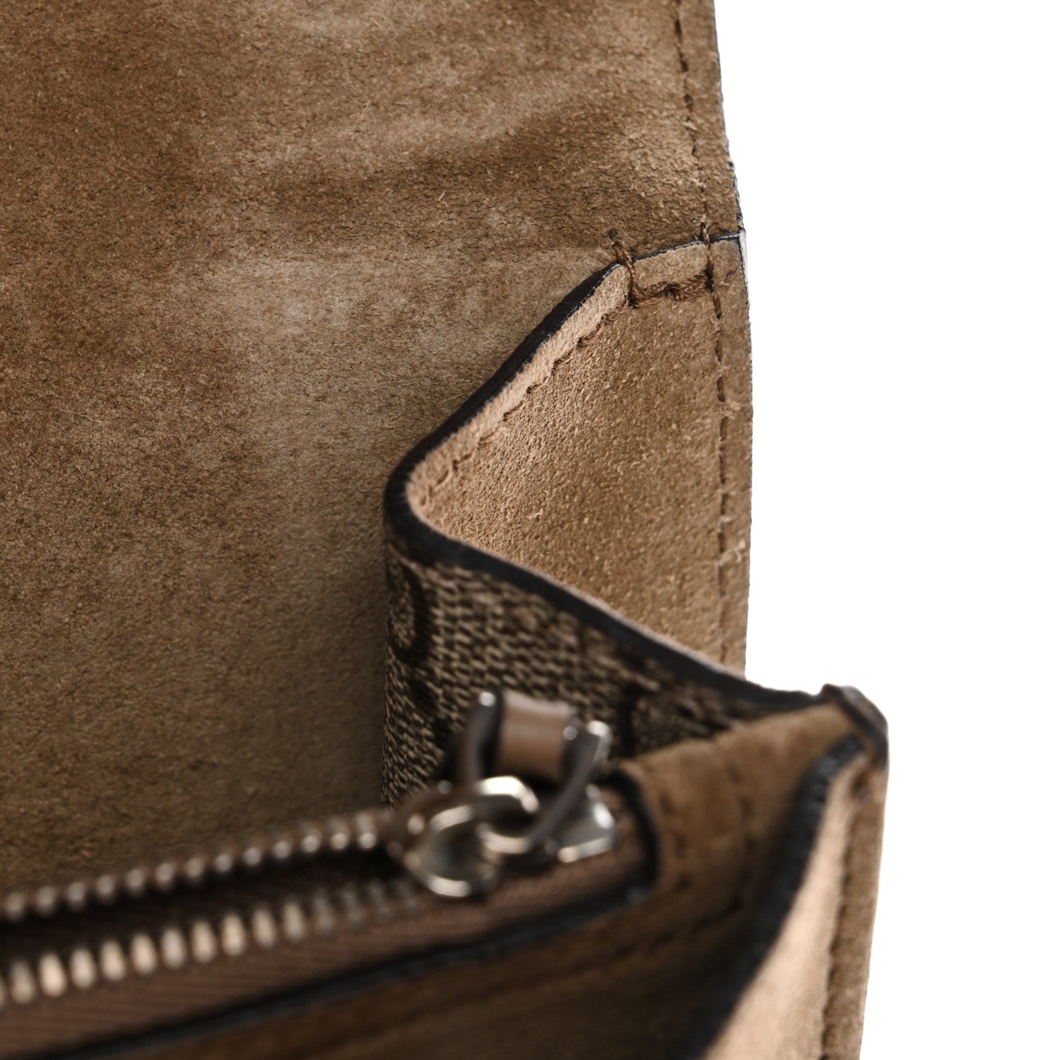 GG Supreme Monogram Medium Dionysus Shoulder Bag Taupe