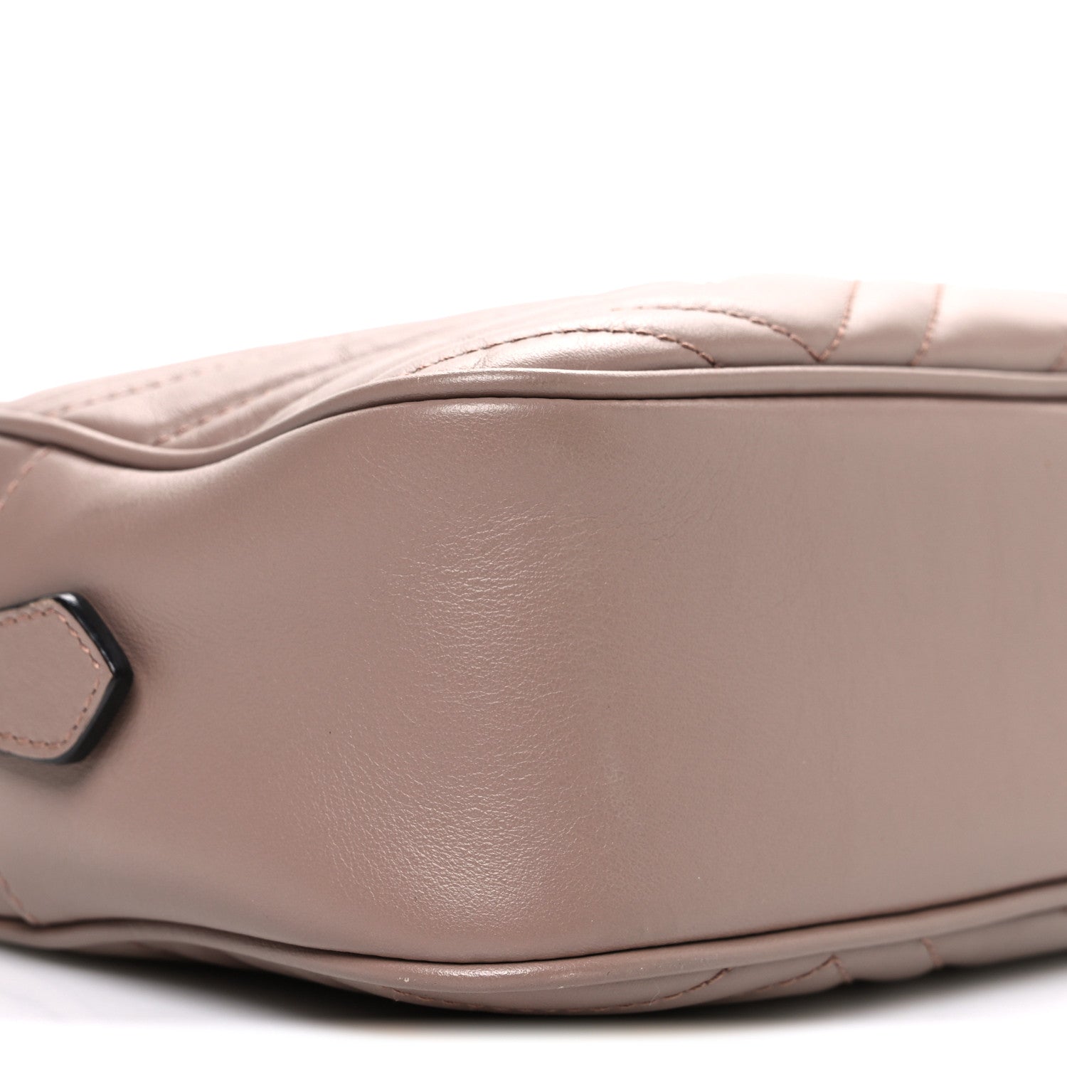 Calfskin Matelasse Small GG Marmont Chain Shoulder Bag Porcelain Rose