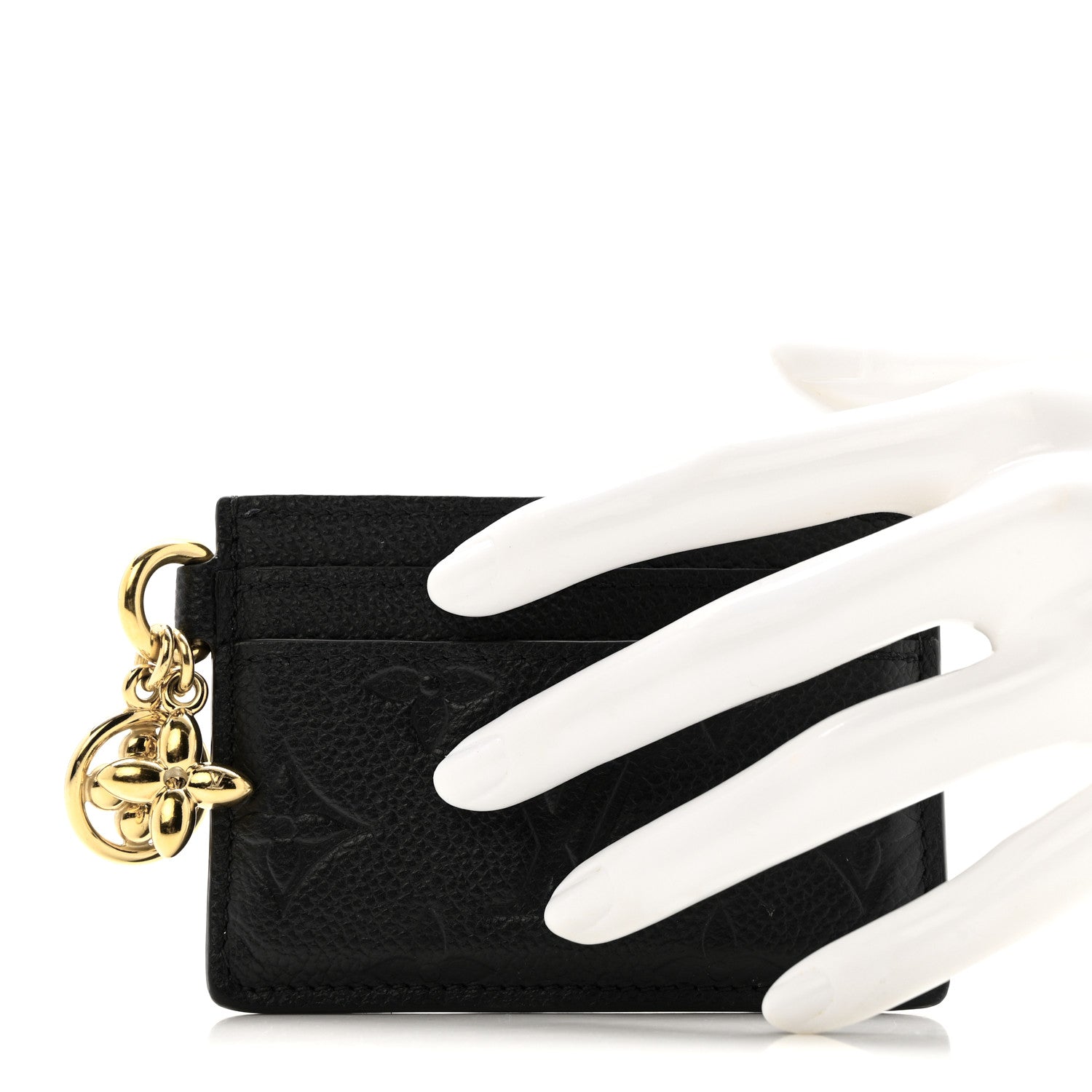 Empreinte Monogram LV Charms Card Holder Black