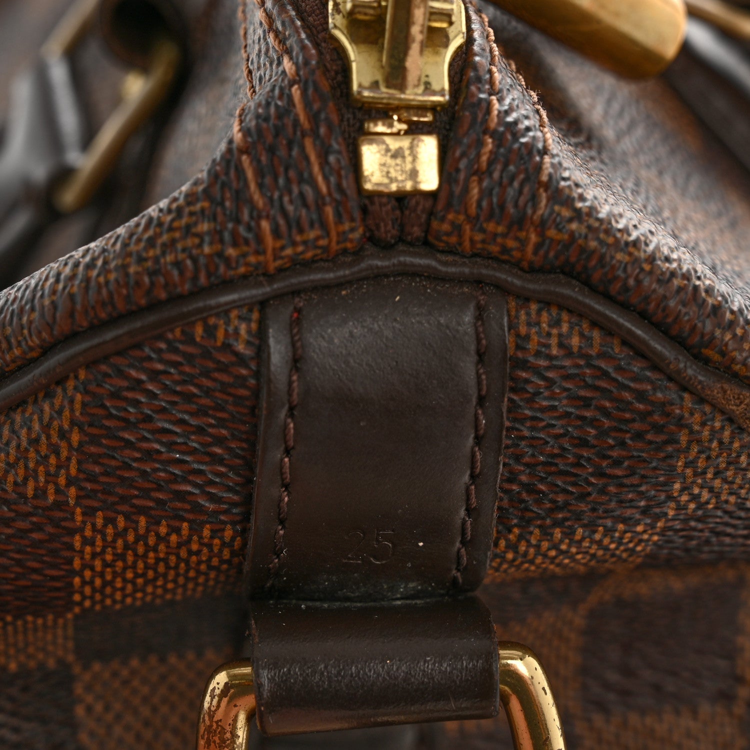 Damier Ebene Speedy Bandouliere 25