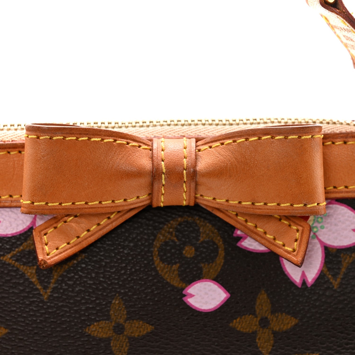 Monogram Cherry Blossom Pochette Accessories Brown