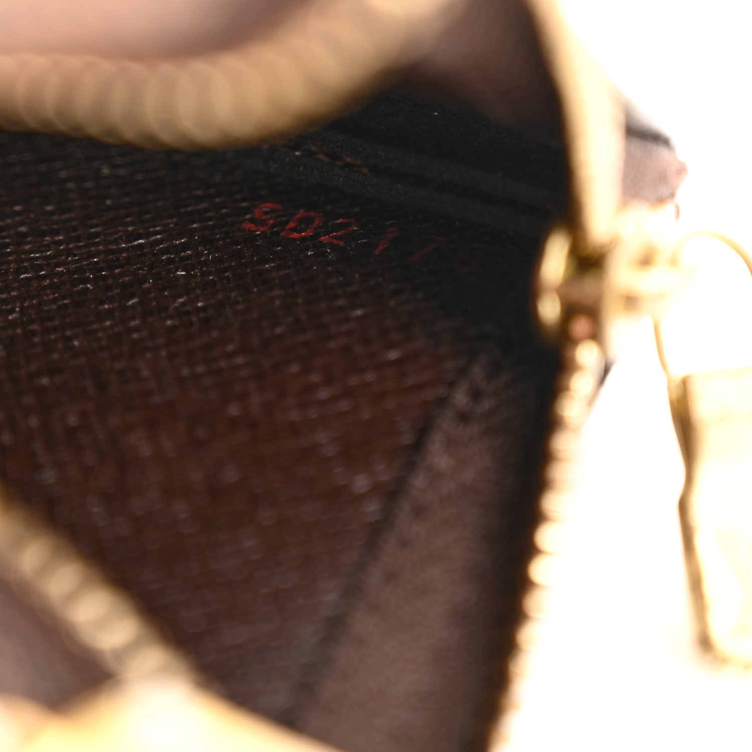 Damier Ebene Key Pouch