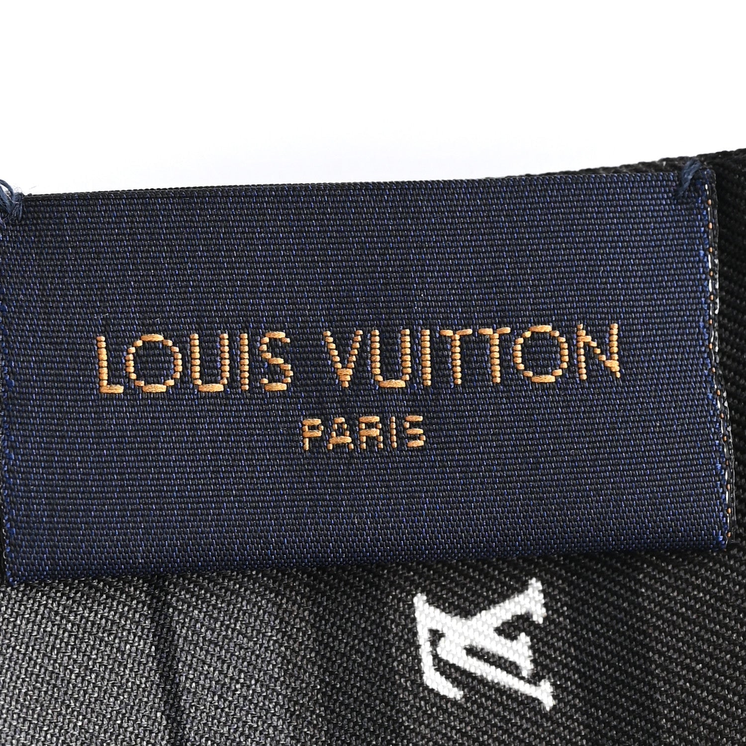 Silk Monogram LV World Bandeau Brown