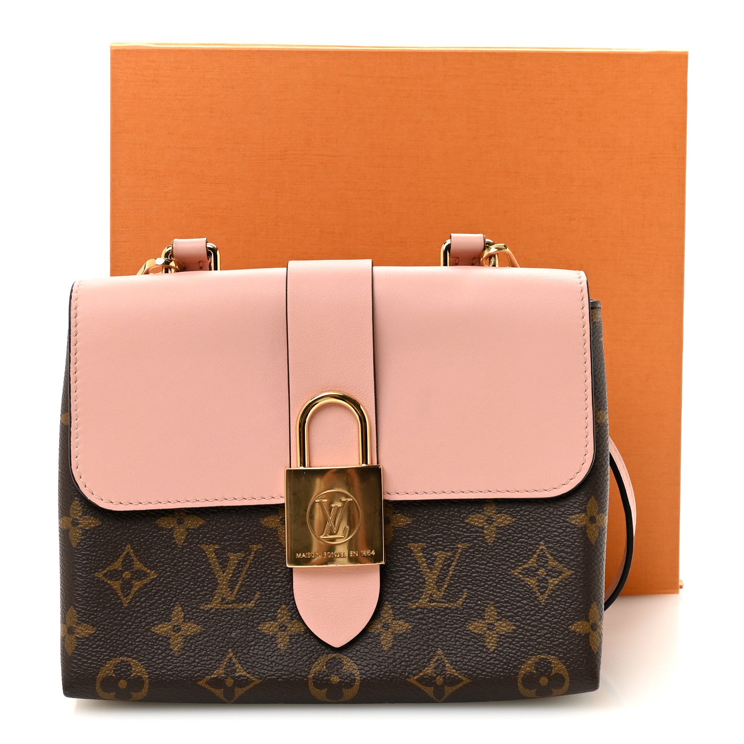 Monogram Locky BB Rose Poudre