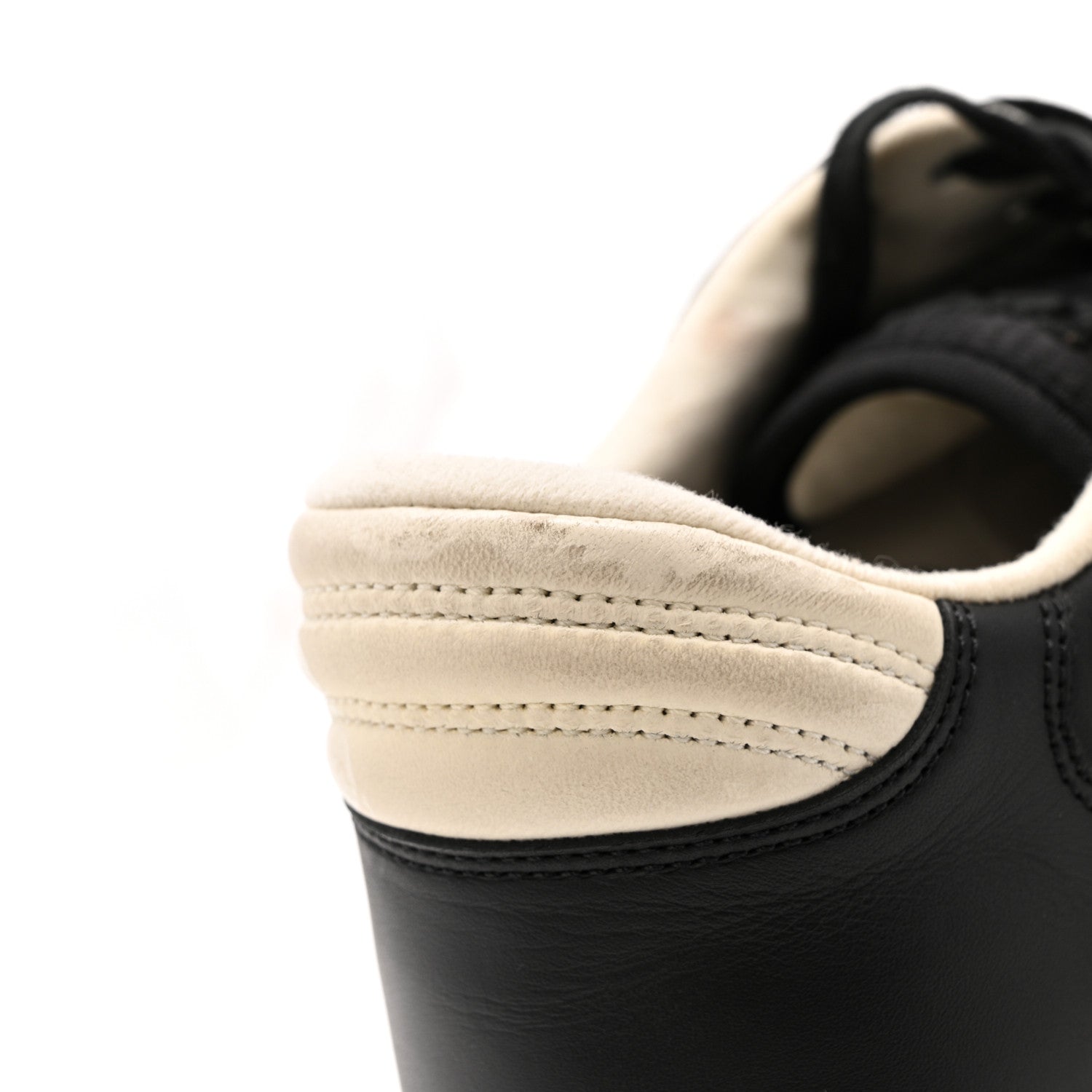 Dali Soft Calfskin Mens Mac80 Sneakers 10.5 Black White