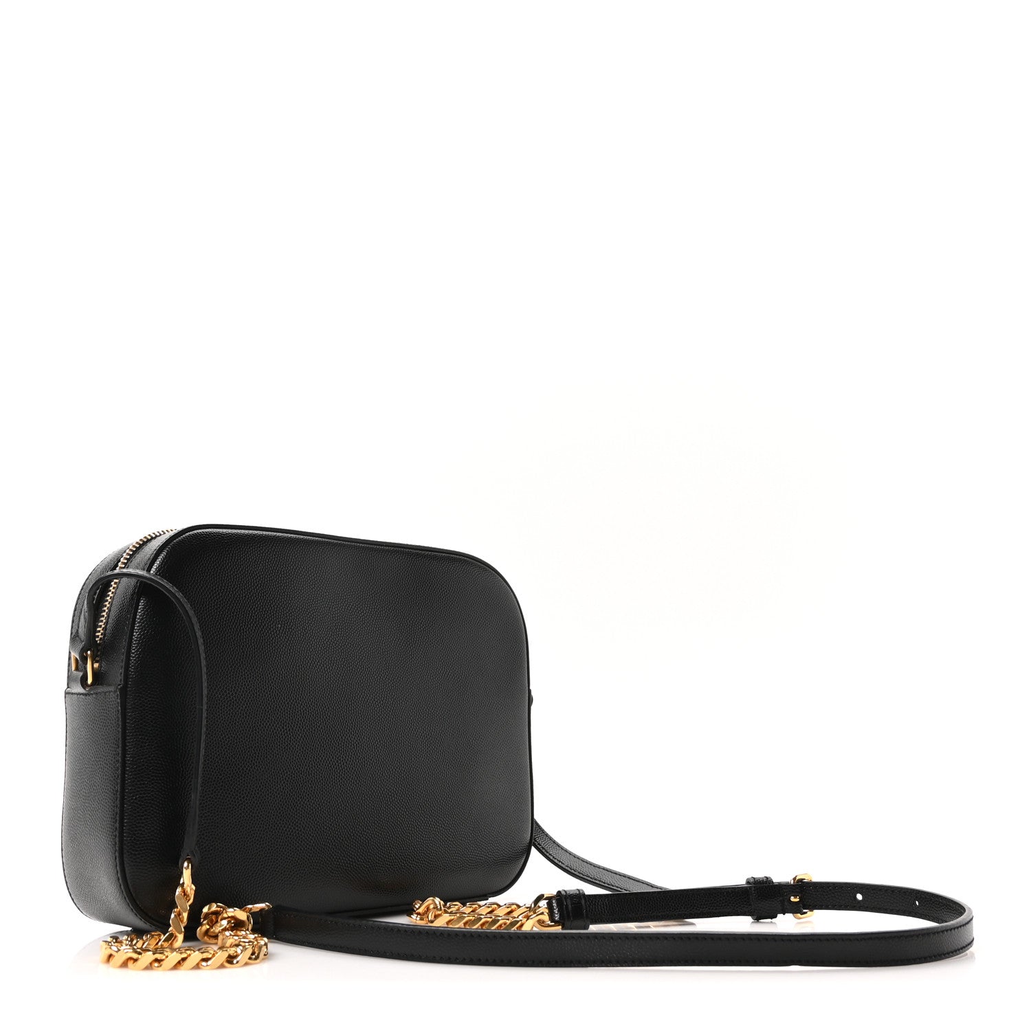 Grain De Poudre Medium Classic Monogram Camera Bag Black