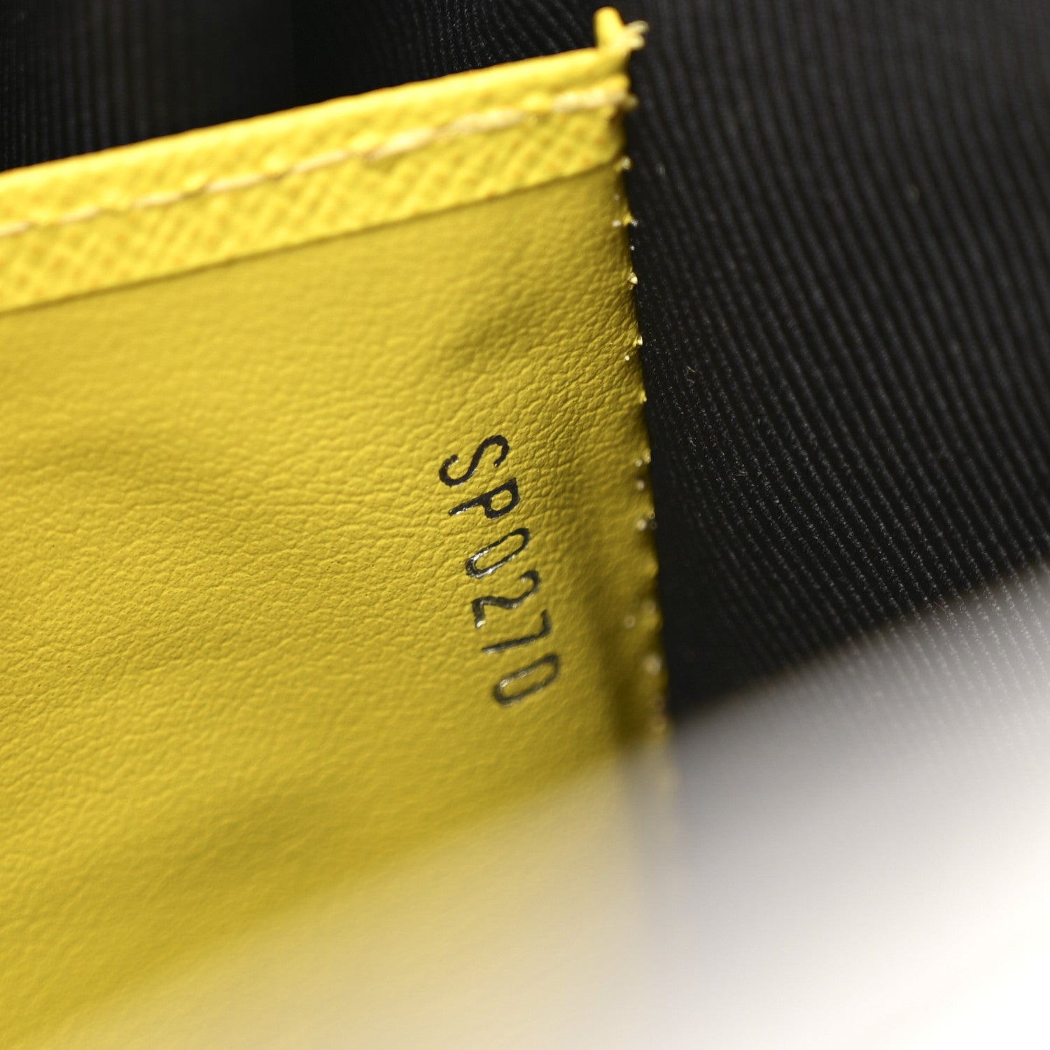 Damier Graphite Pochette Voyage MM  Yellow