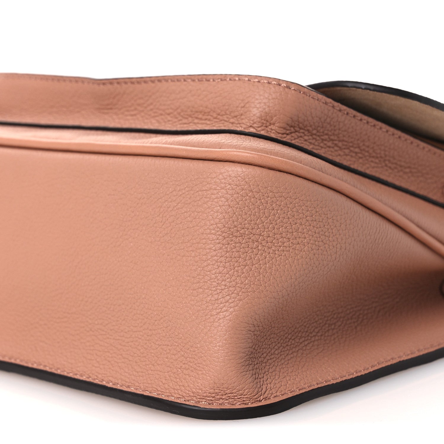 Grained Calfskin Lockme Chain Bag PM Rose Silk