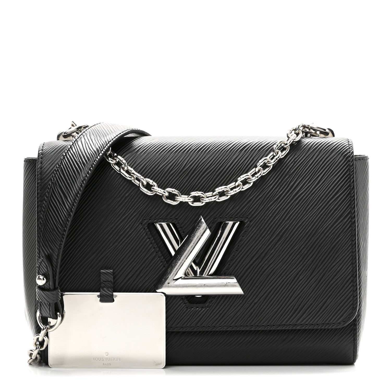 Epi Twist Shoulder Bag MM Black