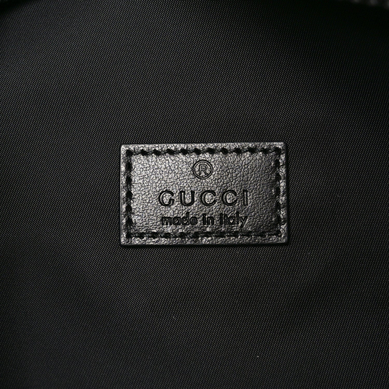 GG Monogram Belt Bag Black