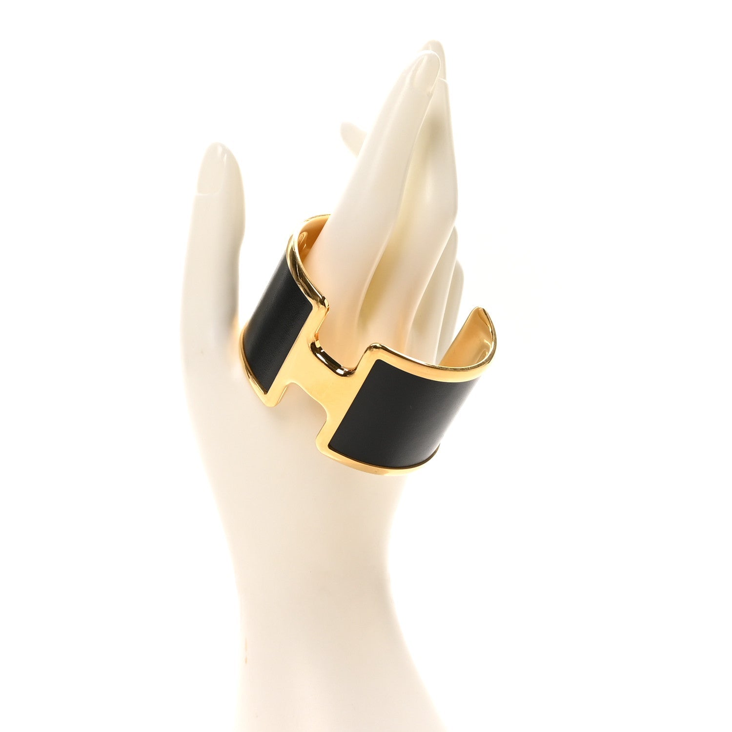 Box Olympe Cuff Bracelet Black