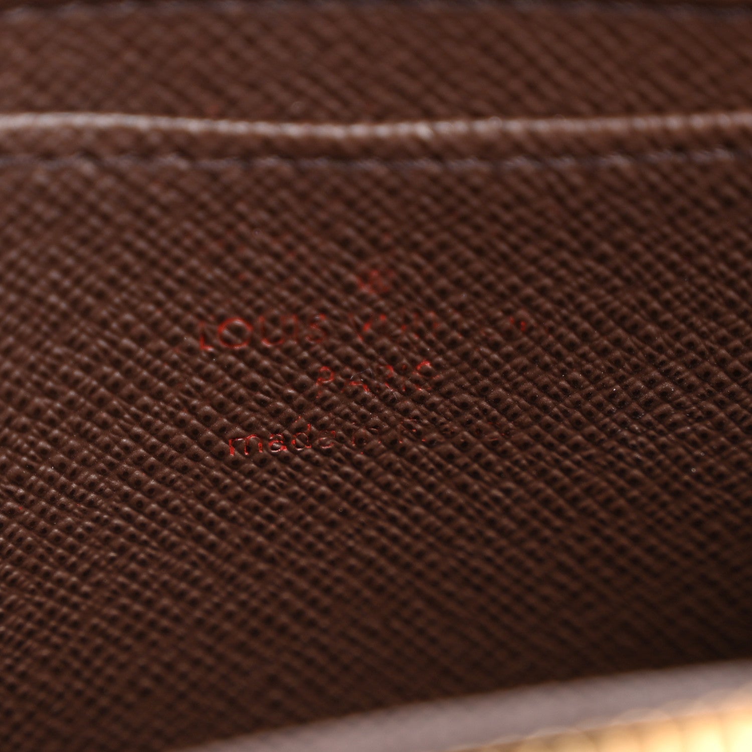 Damier Ebene Zippy Coin Purse
