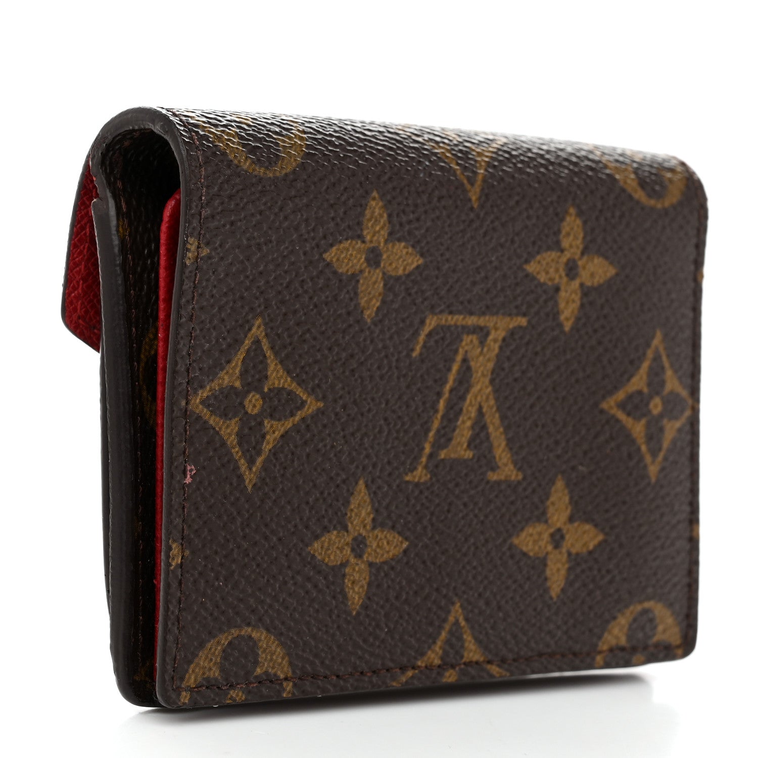 Monogram Compact Marie Wallet Rouge