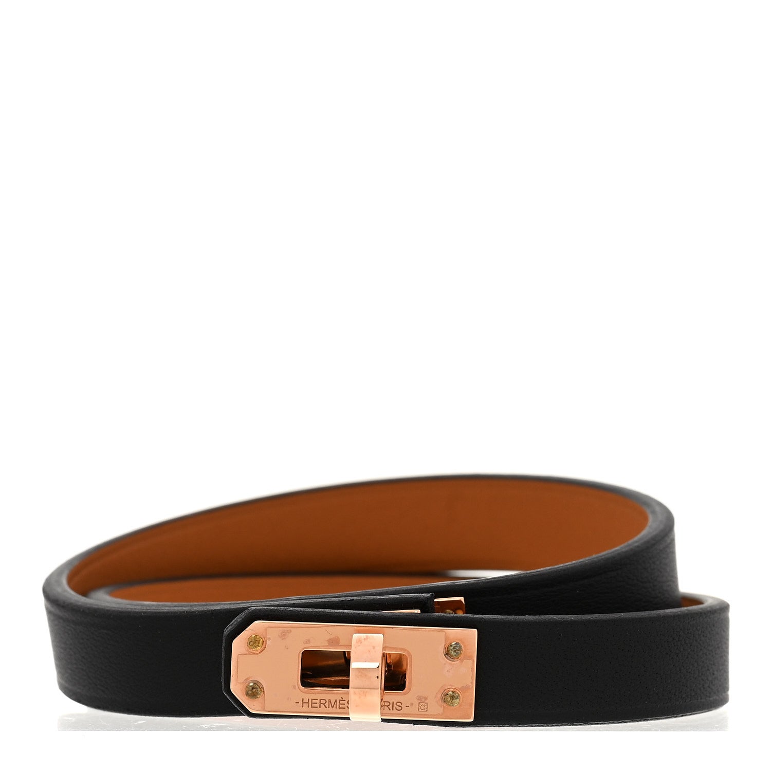 Swift Mini Kelly Double Tour Bracelet T2 Black