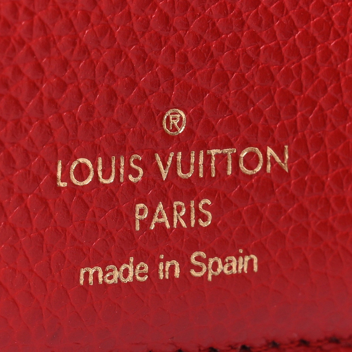 Monogram Pallas Compact Wallet Cherry