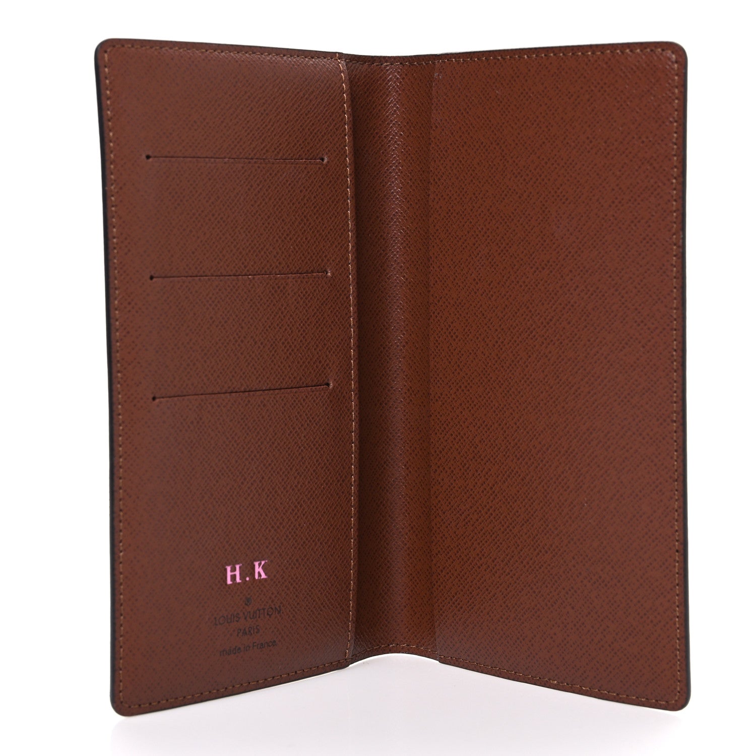 Monogram Pocket Agenda Cover