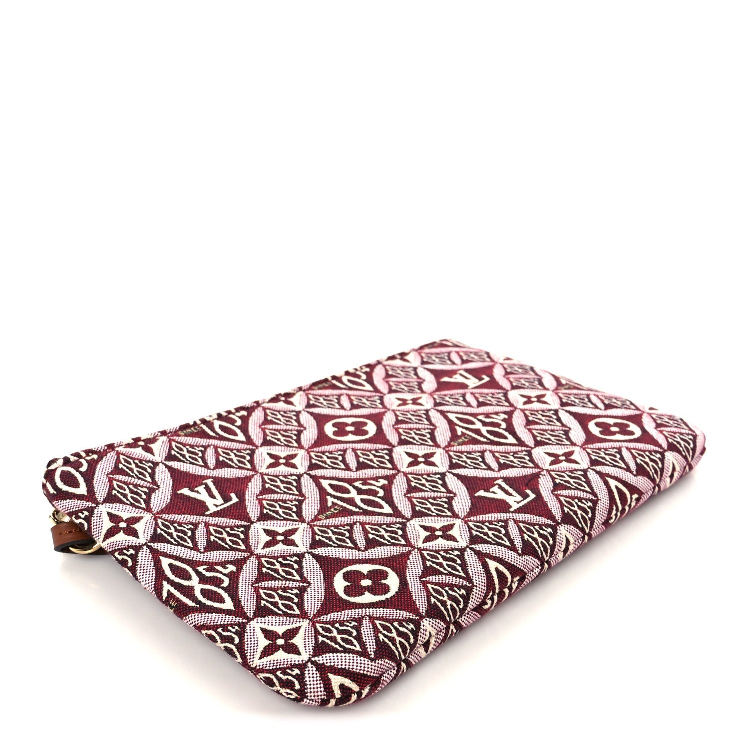 Jacquard Since 1854 Neverfull MM GM Pochette Bordeaux