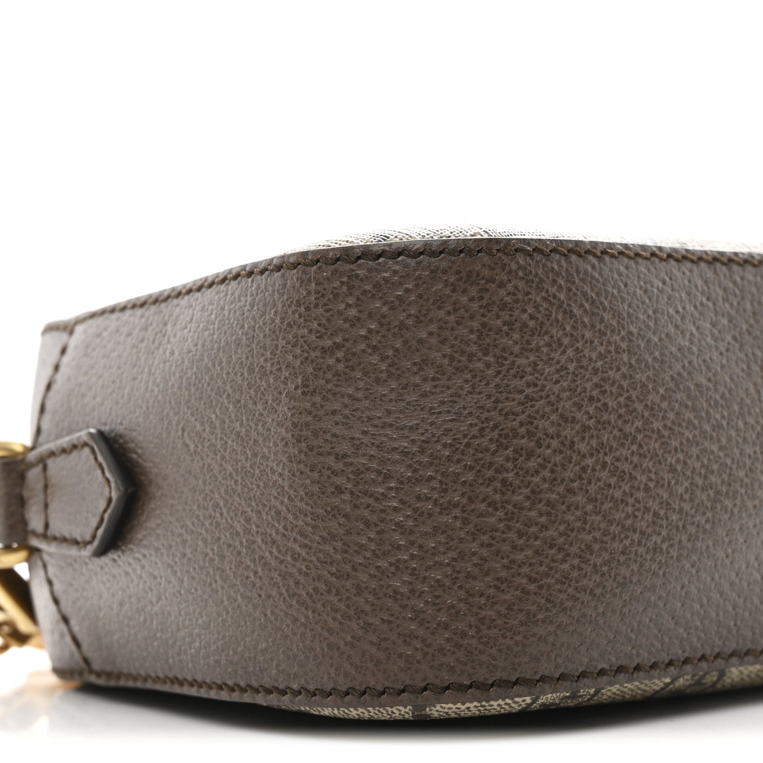GG Supreme Monogram Web Neo Vintage Shoulder Bag Beige New Acero Crop