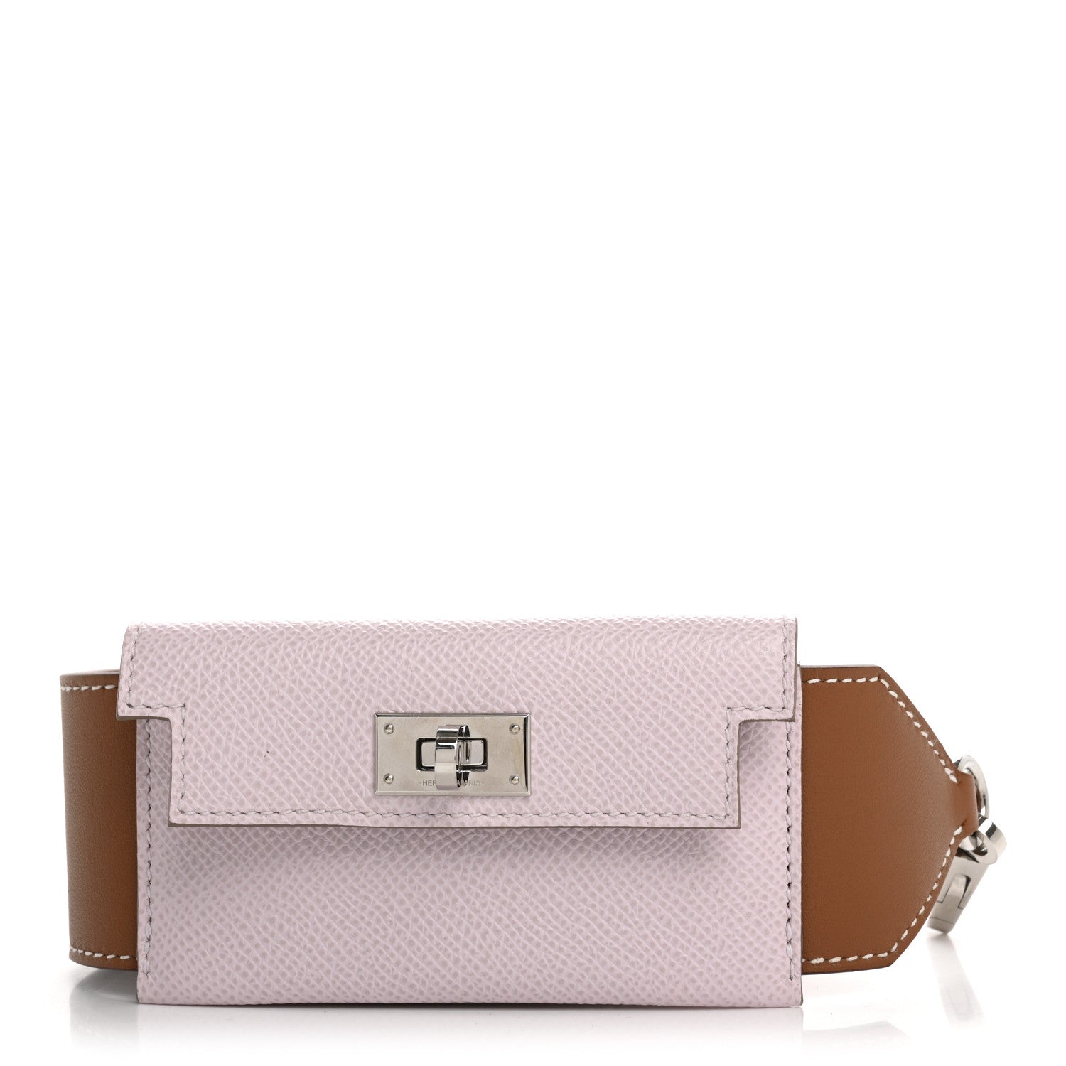 Swift Epsom Pocket Kelly Shoulder Strap Gold Mauve Pale