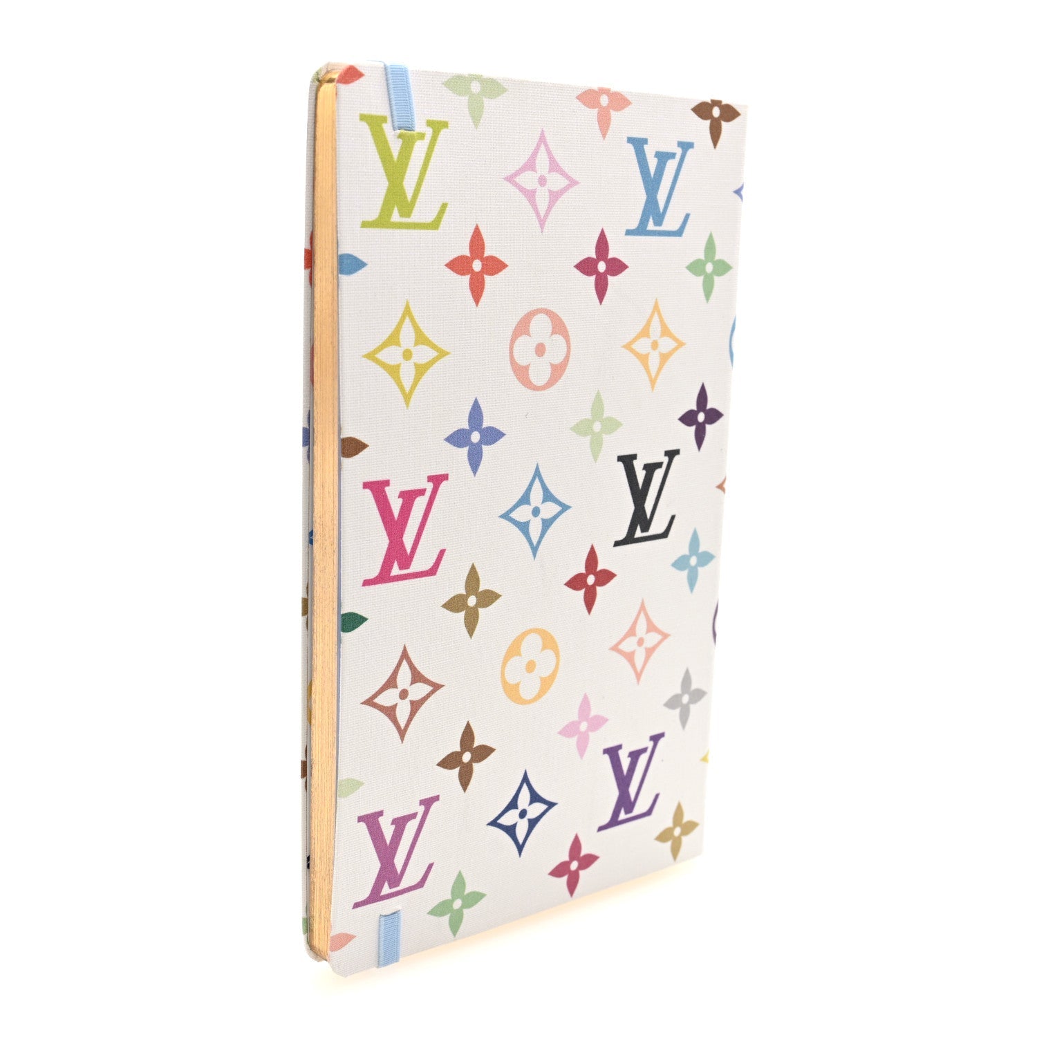 LV x TM Monogram Multicolor Jane Notebook MM White