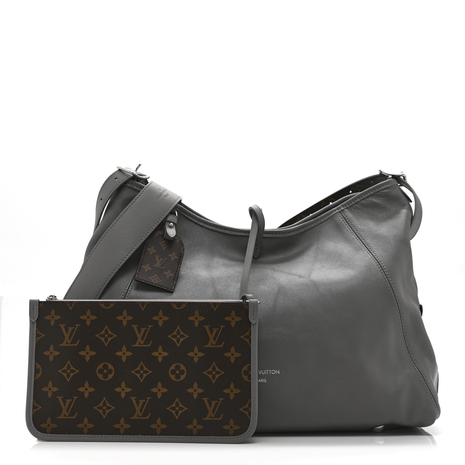 Lambskin Carryall MM Trianon Gray