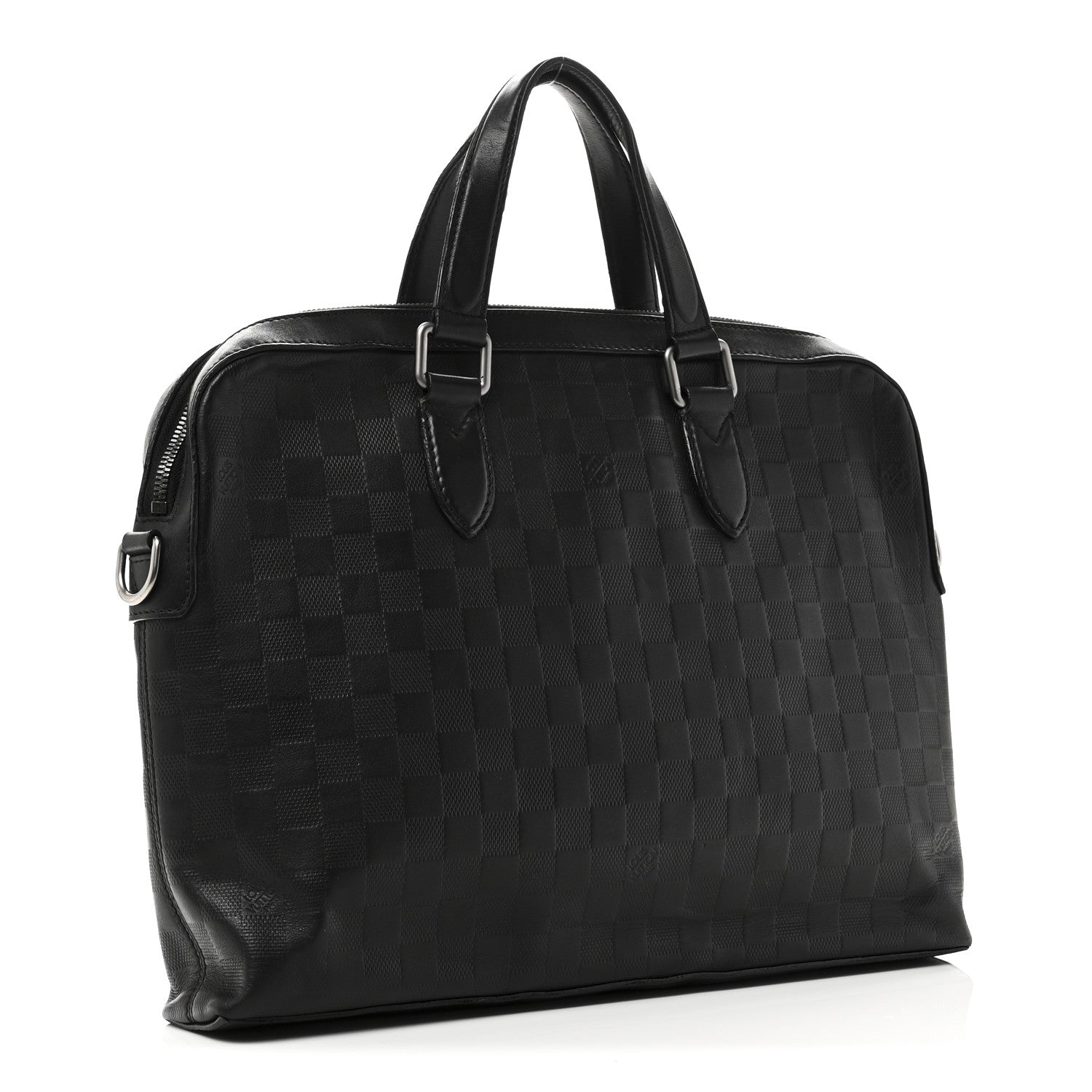 Damier Infini Porte-Documents Jour Onyx