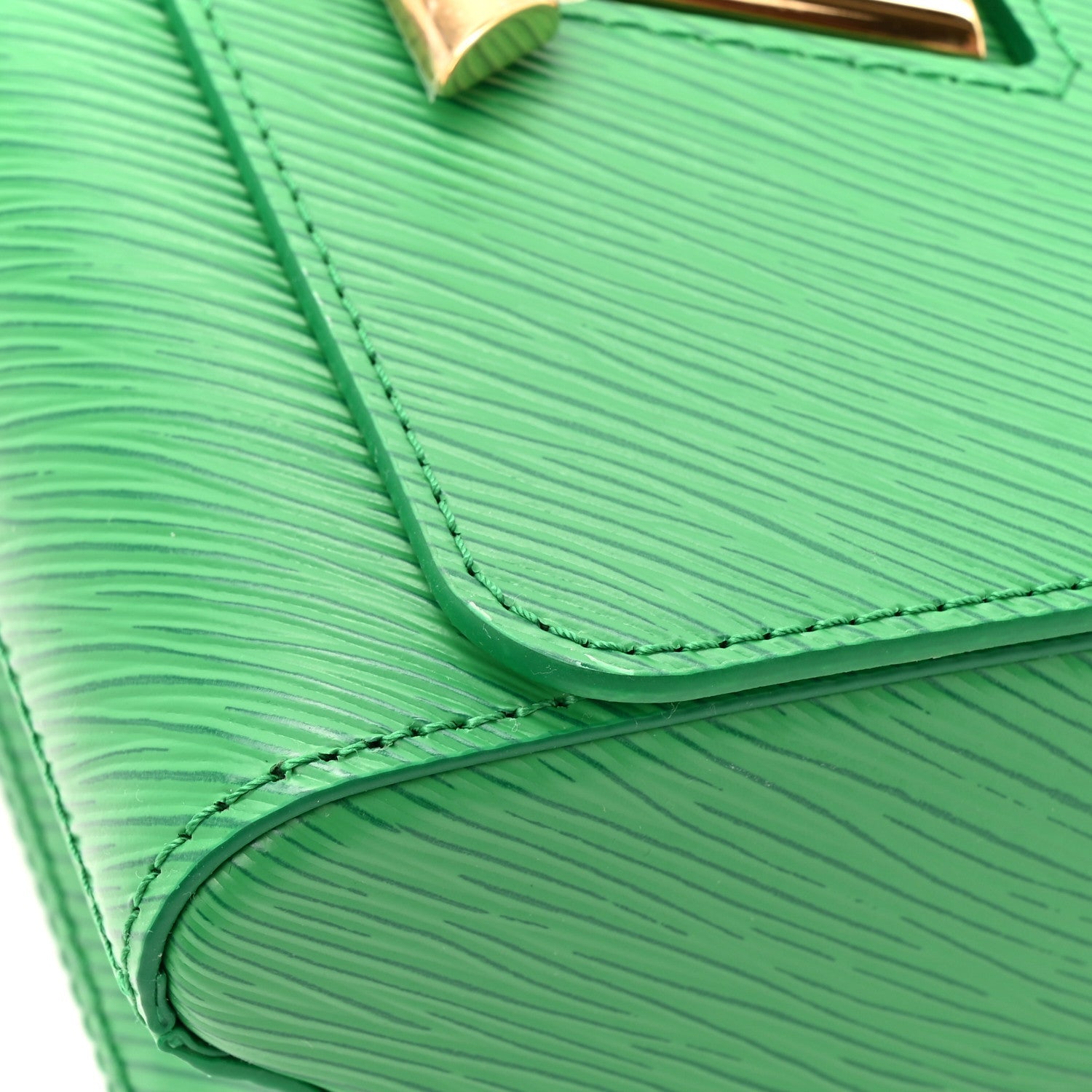 Epi Twist Shoulder Bag PM Serpentine Green