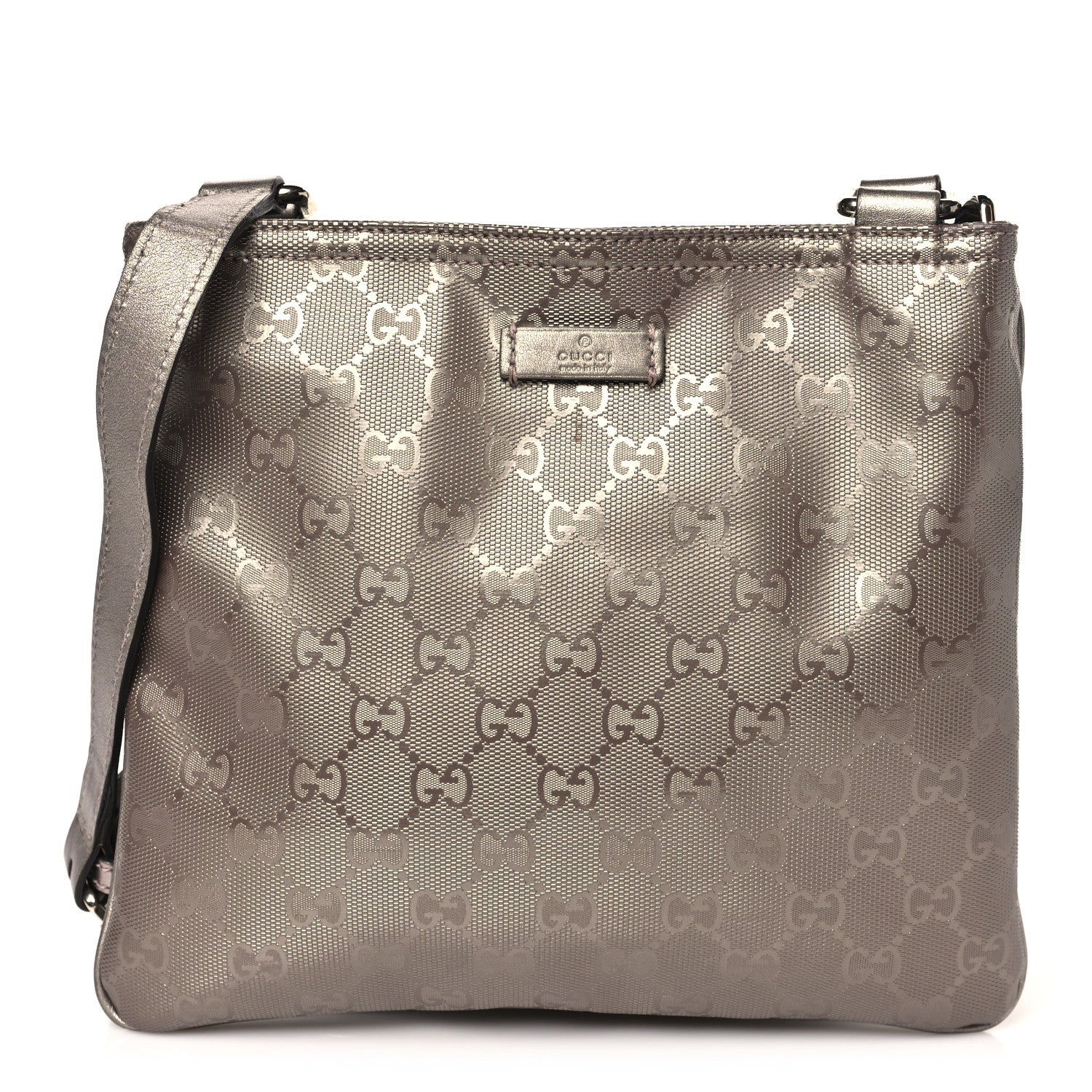 Imprime Monogram Small Flat Messenger Bag Mauve